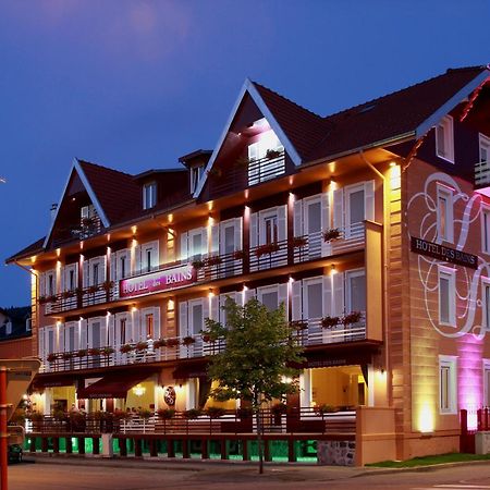 Logis Hotel Des Bains Gérardmer Exterior foto