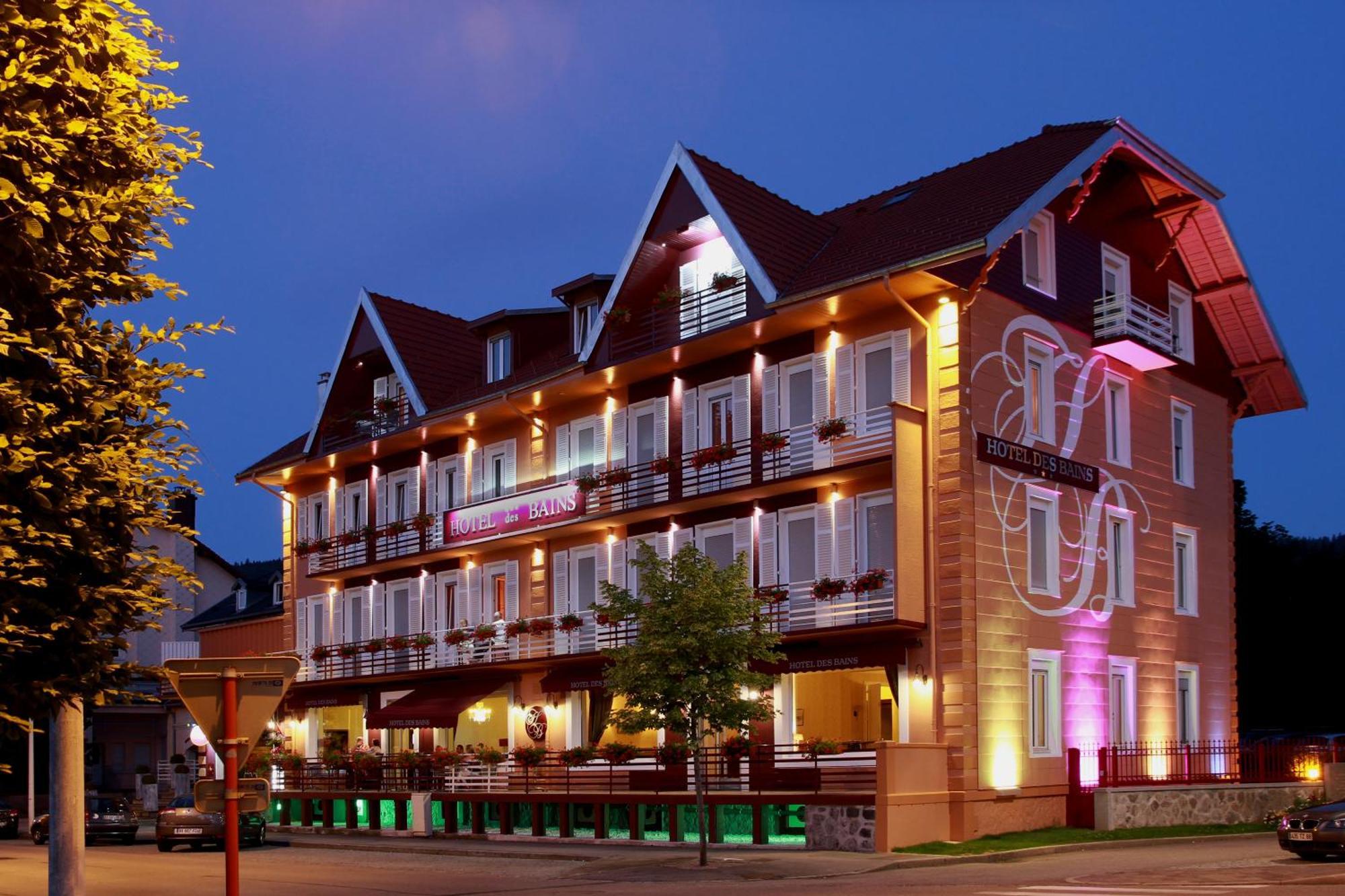 Logis Hotel Des Bains Gérardmer Exterior foto