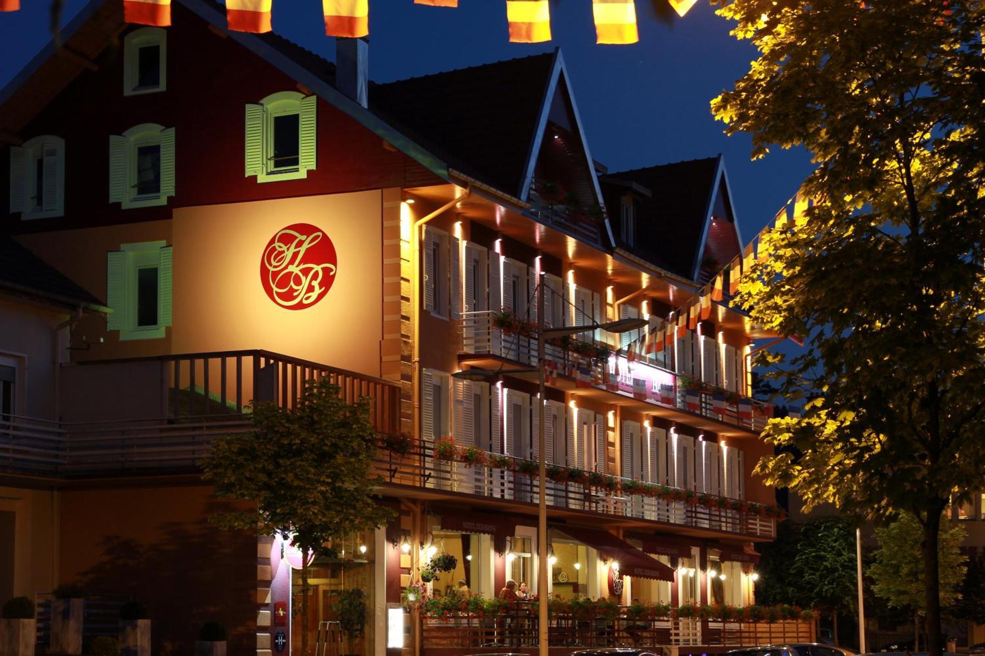 Logis Hotel Des Bains Gérardmer Exterior foto