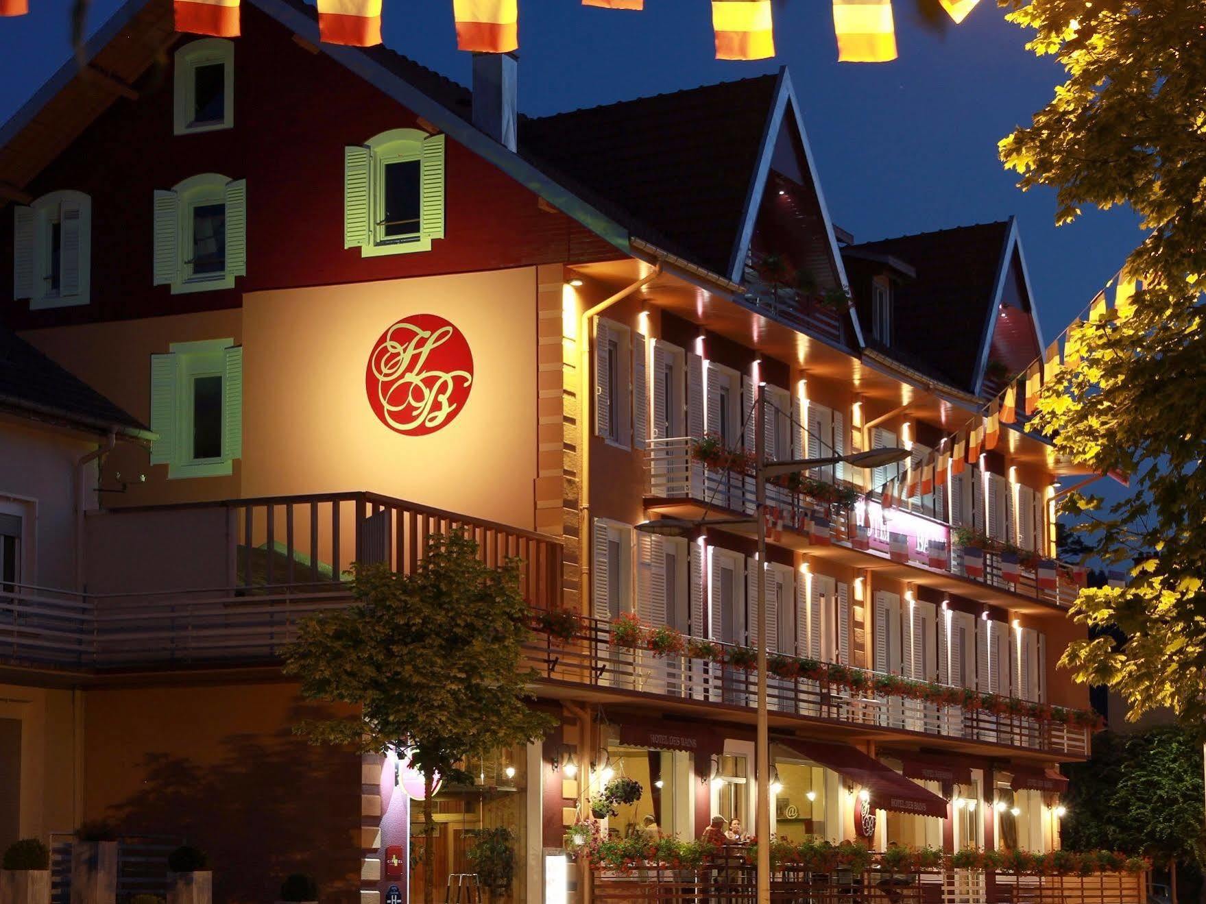 Logis Hotel Des Bains Gérardmer Exterior foto